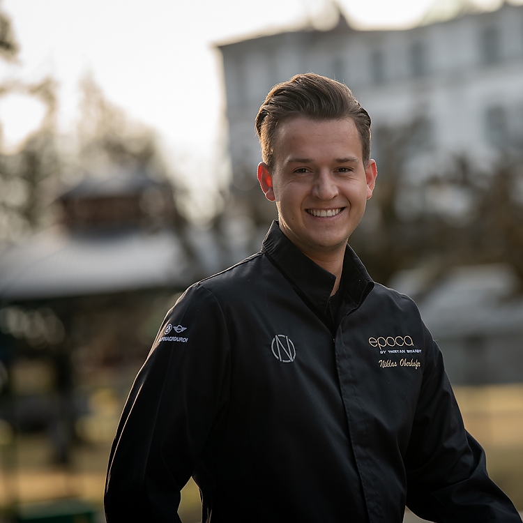 Niklas Oberhofer – Küchenchef, EPOCA by Tristan Brandt (Waldhaus Flims Wellness Resort), Flims (CH).