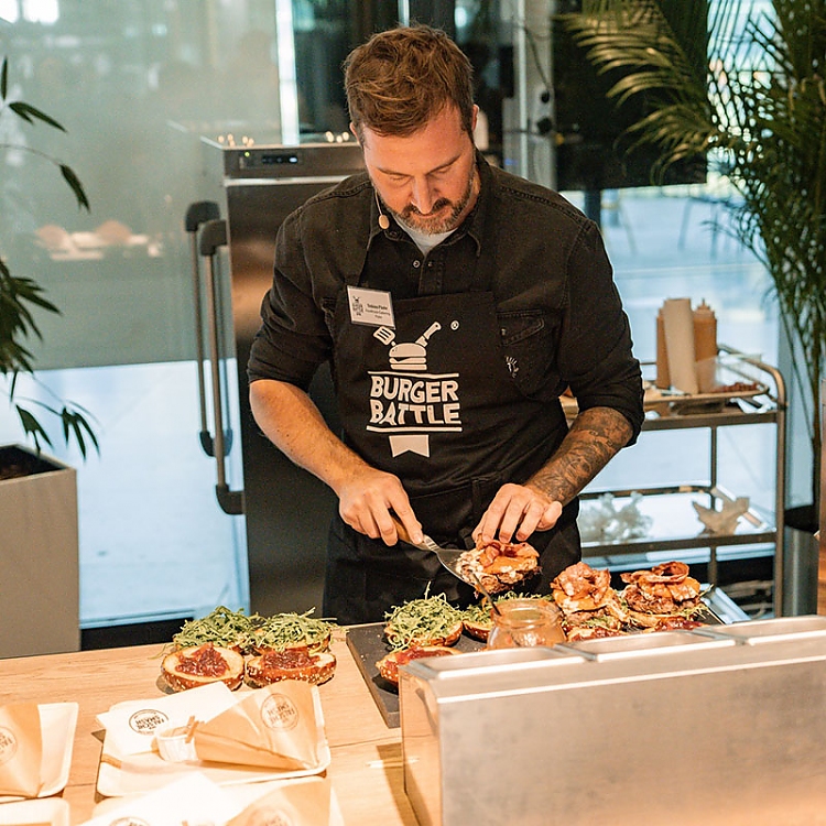 Tobias Flohr bei der Arbeit.