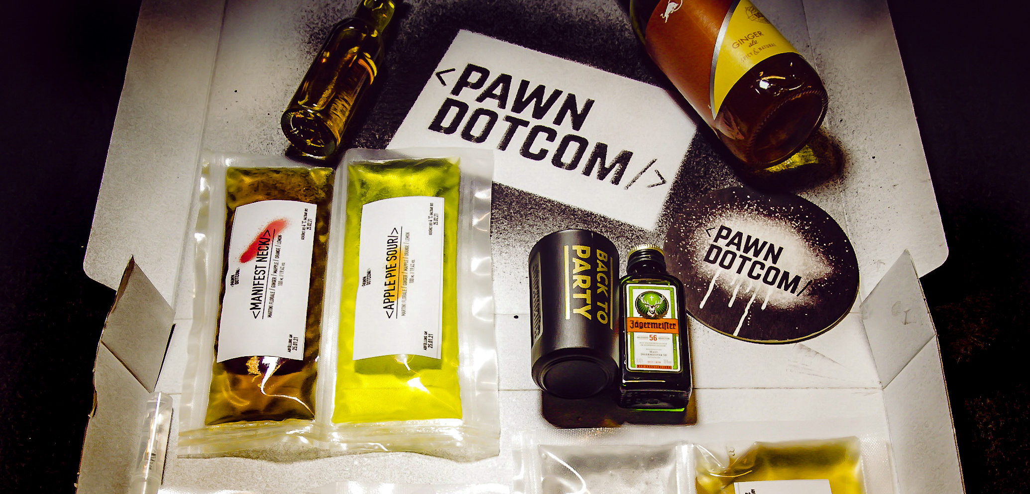 Die "Booze-Box" bringt das Nachtleben nach Hause: Fotos: Pawn Dot Com Bar