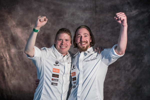 Fabio Toffolon überzeugte mit seinem Assistenten Fabian Dierauer die Jury. Fotos: Grupo Caterdata SL